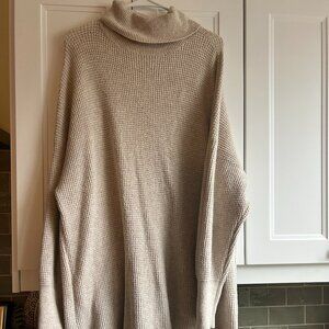 Aerie turtleneck sweater dress XL
